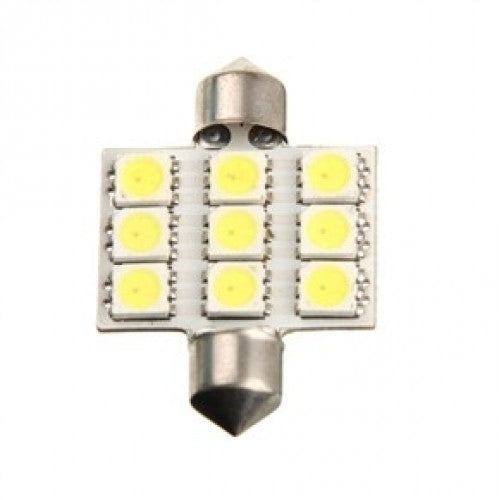 36mm 9 LED C5W SMD auto interieur dome lamp 36mm 9 LED C5W SMD auto interieur dome lamp